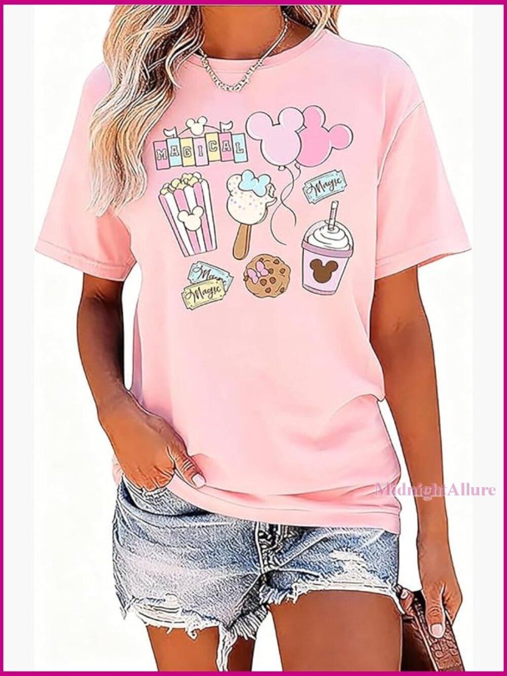 Magic Kingdom Castle Graphic Tee Short Sleeve T-Shirt